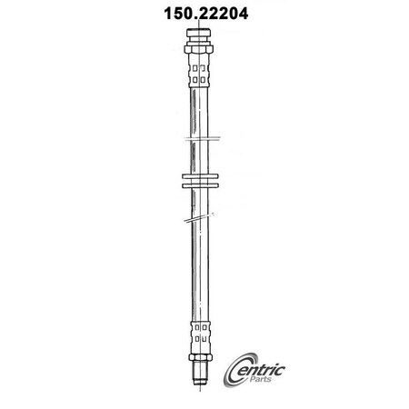 Centric Parts Brake Hose, 150.38003 150.38003